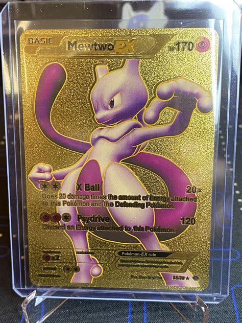 how much is mega mewtwo ex worth|You asked: How much is a gold plated Mewtwo Pokémon card.